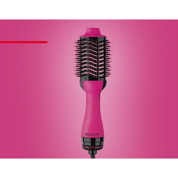 Revlon RVDR5222 Pink Suszarko-lokówka do włosów, owalna szczotka,