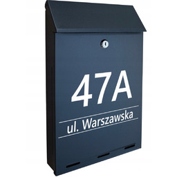 Skrzynka na listy C-4 Euroskrzynka duża -nadruk Uv