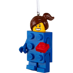 Hallmark LEGO Brick Suit Girl, Minifigurka, Ozdoba Drzewa,