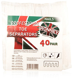 Ronney Separatory do pedicure''u 40 par 80 szt.