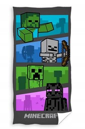 Ręcznik kąpielowy dla dziecka FROTA 100% BAWEŁNA Minecraft