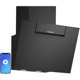 SIEMENS Okap LC67KFN60 Czarne szkło 768m3/h 56dB klasa