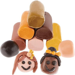 Baker Ross FX825 Miękka modelina w odcieniu skóry