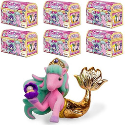 Galupy MERMAID 6-pak figurki jednorożca syrenka do kolekcjonowania,