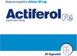 Actiferol FE 30 mg, 30 kapsułek