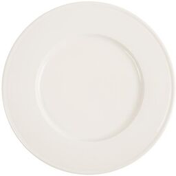 TALERZ PŁYTKI LINE 20 cm PORCELANA KREMOWA