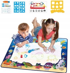 Wodna Mata Do Rysowania Zestaw Xxl Z Flamastrem