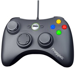 FROGGIEX Kontroler FX-X360-PC-B Czarny