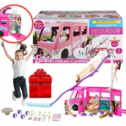 Lalka Barbie Kamper Marzeń Duży Pojazd Dla Lalek