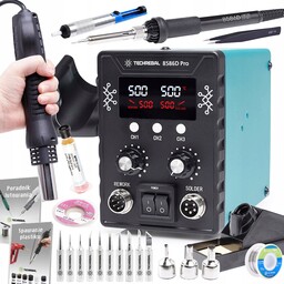 Stacja Lutownicza Techrebal 8586D Pro 760W Hot Air