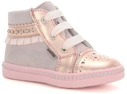 Bartek buty 41846-NRG trzewiki, półbuciki dziewczęce róż- koronka