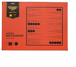 Wooden Backgammon - Gentlemen''s Hardware