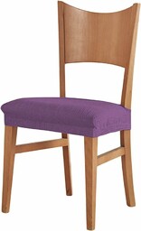 Estoralis Berto elastyczna poszewka, tkanina, fioletowa, powierzchnia siedziska