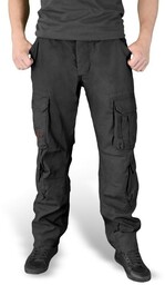 spodnie bojówki AIRBORNE VINTAGE TROUSERS SLIMMY czarne-XL
