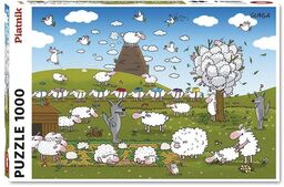 Puzzle Gunga, Owce W Raju 1000el.