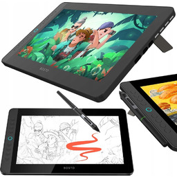Tablet graficzny Bosto Graphic Tablet BT-12HDK (1920x1080)