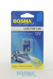 Żarówka LED 12V T10 W5W NIEBIESKA 2SZT 2427