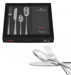 Zwieger Livio Zestaw Sztućców 24 El 6 Osób