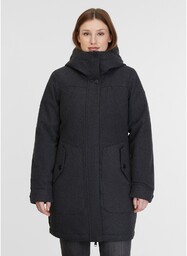 płaszcz RAGWEAR - Jannisa Coat Dark Grey (3012)