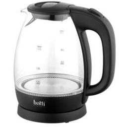 Czajnik elektryczny WILLY szklany 1,7 l czarny BOTTI