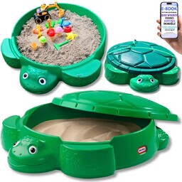 IDEALNA NA LATO! Piaskownica Dla Dzieci Zamykana PLASTIKOWA