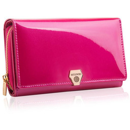 Portfel damski BETLEWSKI BPD-VS-513 różowy