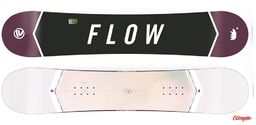 Flow Deska snowboardowa Flow Venus biała + Wiązania