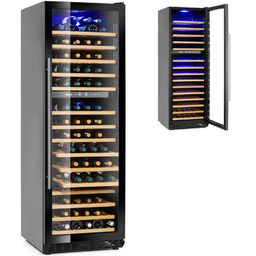 Lodówka chłodziarka do wina dwustrefowa na 160 butelek