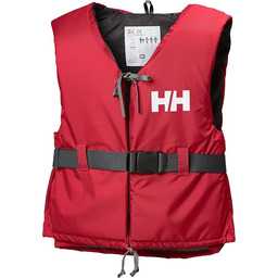 Helly-Hansen Mężczyźni Sport II Kamizelka Ratunkowa, Czerwony/Heban, 40/50