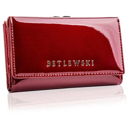 Portfel damski BETLEWSKI ZBPD-BS-108 CZERWONY