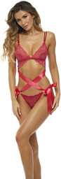 René Rofé Love Status Lace 2pc Bra Set