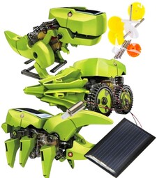 Robot do złożenia 3w1 SOLARNY Elektronik Majsterkowicz Mechanika