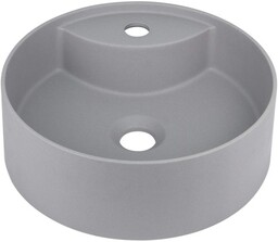 DEANTE Umywalka granitowa nablatowa 36cm z miejscem