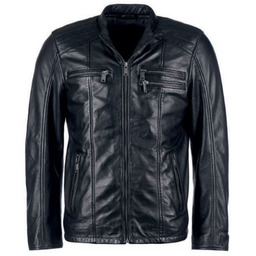 Męska kurtka skórzana Mustang BIKER JACKET M