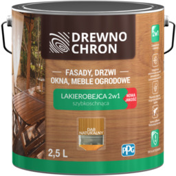 Lakierobejca 2w1 dąb naturalny 2,5 l Drewnochron