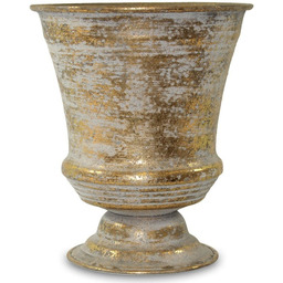 Donica osłonka doniczka metalowa 18,5x16 102217