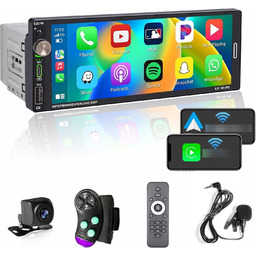 Radio Samochodowe Ekran Dotykowy Bluetooth Kamera Cofania AKCESORIA1