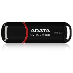 PAMIĘĆ USB USB3.1 64GB BLACK AUV150-64G-RBK ADATA