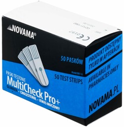 Novamed Novama paski testowe do pomiaru glukozy MultiCheck