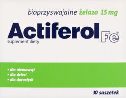 Actiferol Fe 15 mg, 30 saszetek