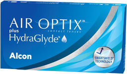 Air Optix Plus HydraGlyde 8,6, soczewki kontaktowe, 30-dniowe,