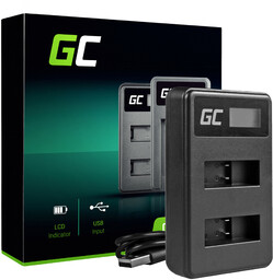 Ładowarka AHBBP-501 Green Cell do GoPro AHDBT-501, Hero