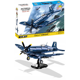 Cobi 2417 F4U-4 Corsair Hc Samolot Klocki 520