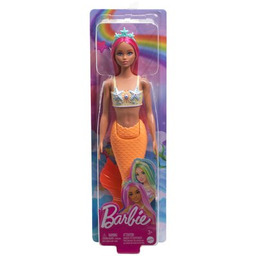 Lalka Barbie Syrenka Pomarańczowy ogon HRR05