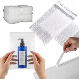 WORECZKI FOLIOWE BĄBELKOWE Z TAŚMĄ ZAKLEJANE 24x34cm 25