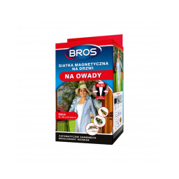 Bros Siatka magnetyczna na drzwi KLIK 100x220 (biała)