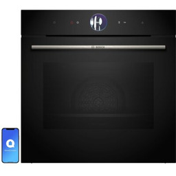 BOSCH Piekarnik HSG7361B1 Seria 8 Elektryczny parowy Czarny