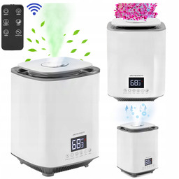 Nawilżacz Powietrza Ultradźwiękowy Jonizator Aromaterapia Pilot