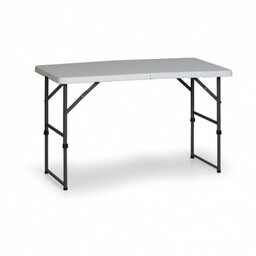 Stół cateringowy 1220 x 610 mm, składany blat
