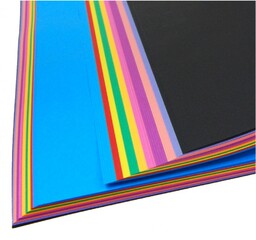 Papier kolorowy 80-120g A2 MIX intensywny 10 kolorów